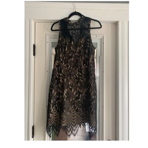 Xhilaration black lace dress